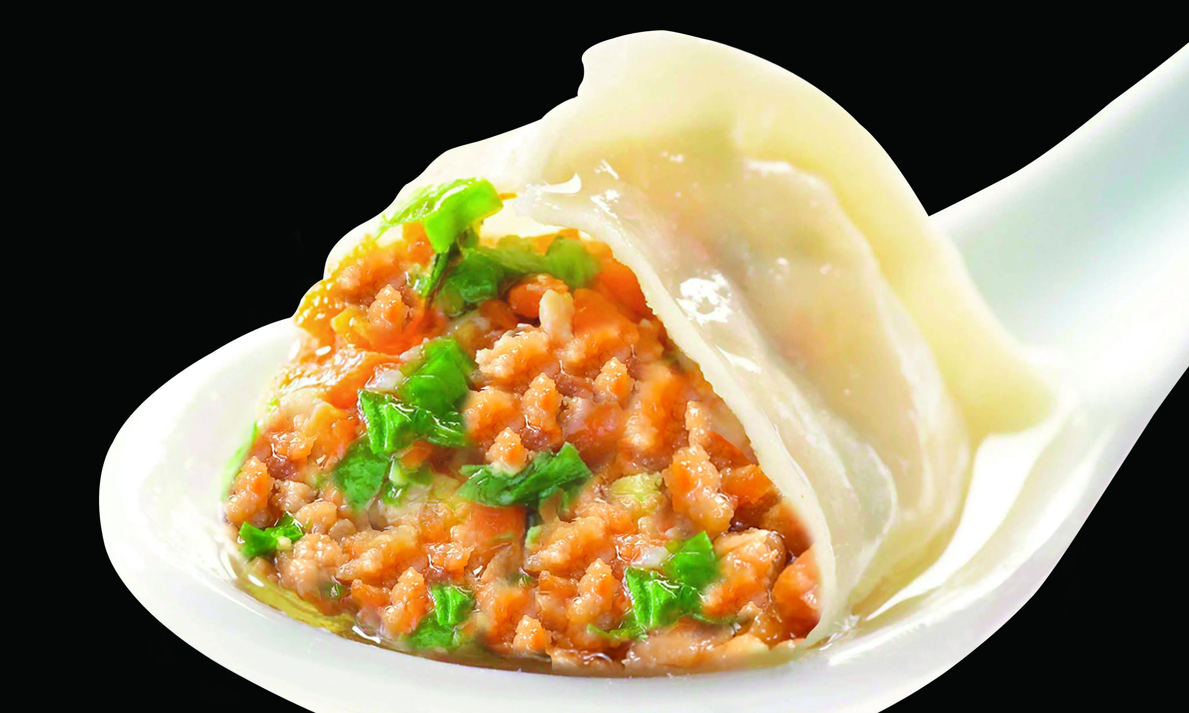 碧绿蒸饺的做法