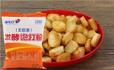 海韦力发酵泡打粉,韭菜薄饼的做法步骤