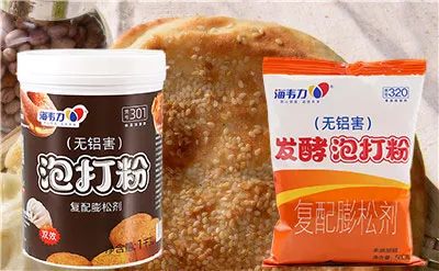 海韦力发酵泡打粉,葱油煎饼的做法