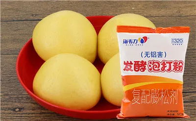 蜂巢奶黄饼的做法步骤,海韦力发酵泡打粉