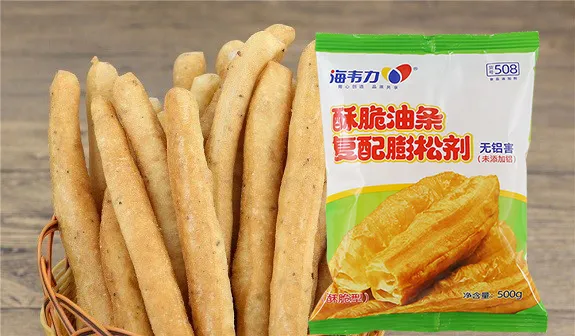 酥脆油条膨松剂,小油条制作