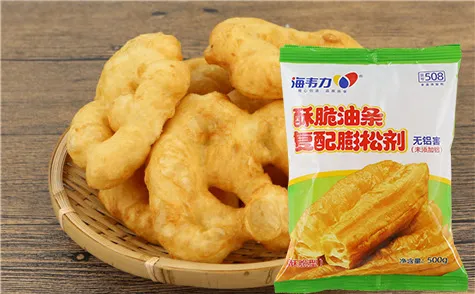 酥脆油条膨松剂,茴香小油条方法