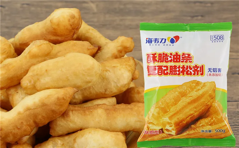 无矾酥脆油条膨松剂说明,干油条的做法
