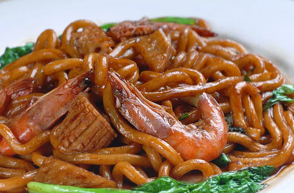 炒肉丝面