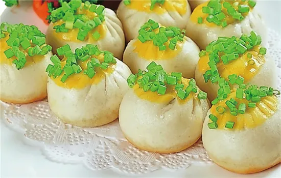 韭菜肉馅包子的做法步骤