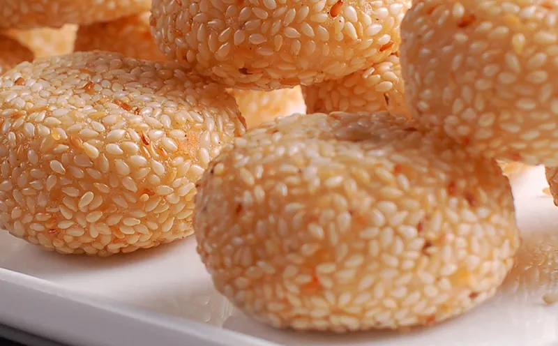 风味夹肉饼