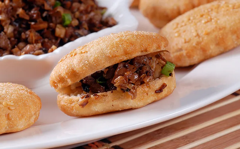 酿馅烧饼