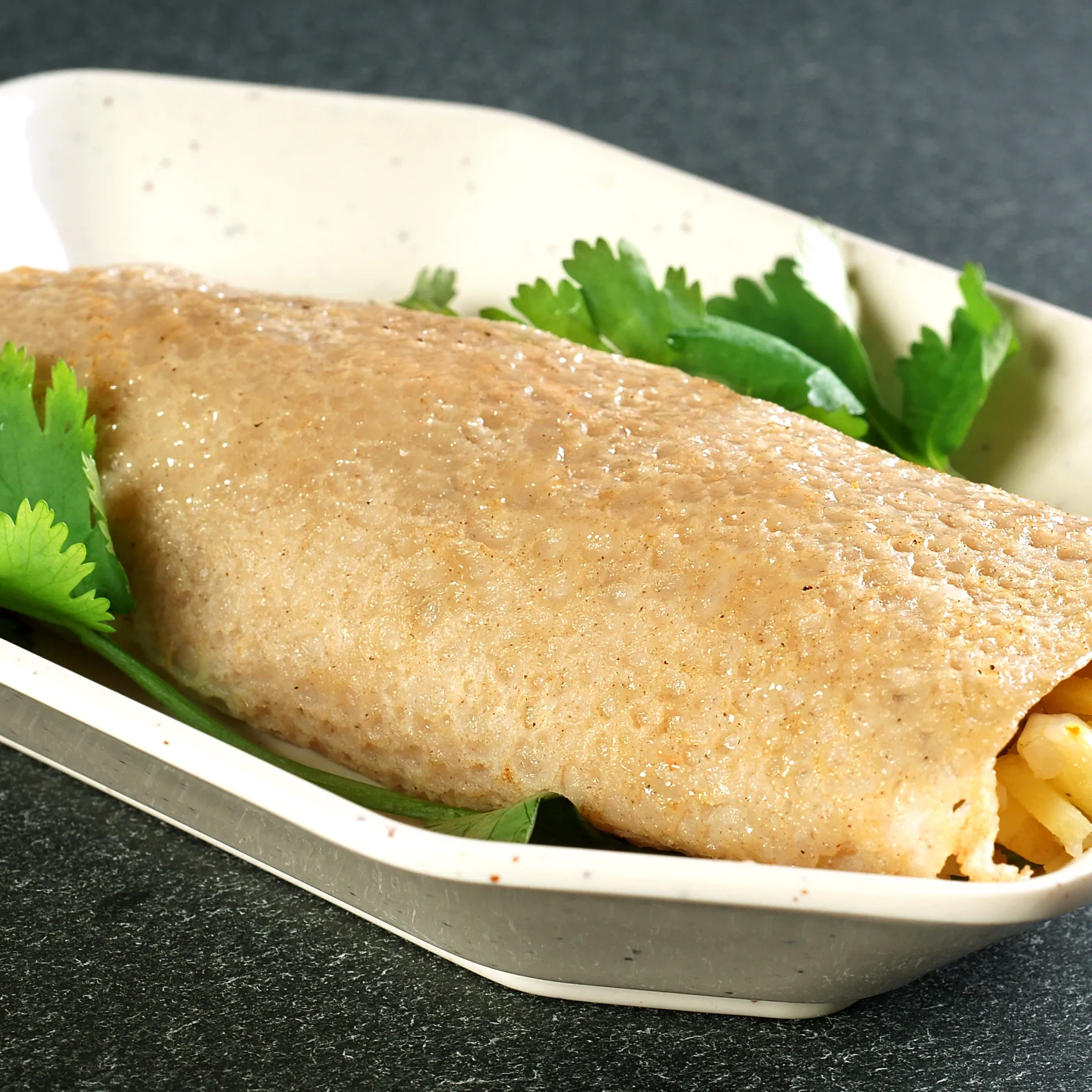 萝卜干煎蛋饼的做法