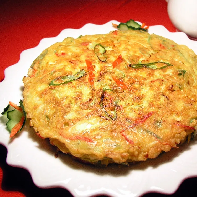 牛蒡煎饼的做法