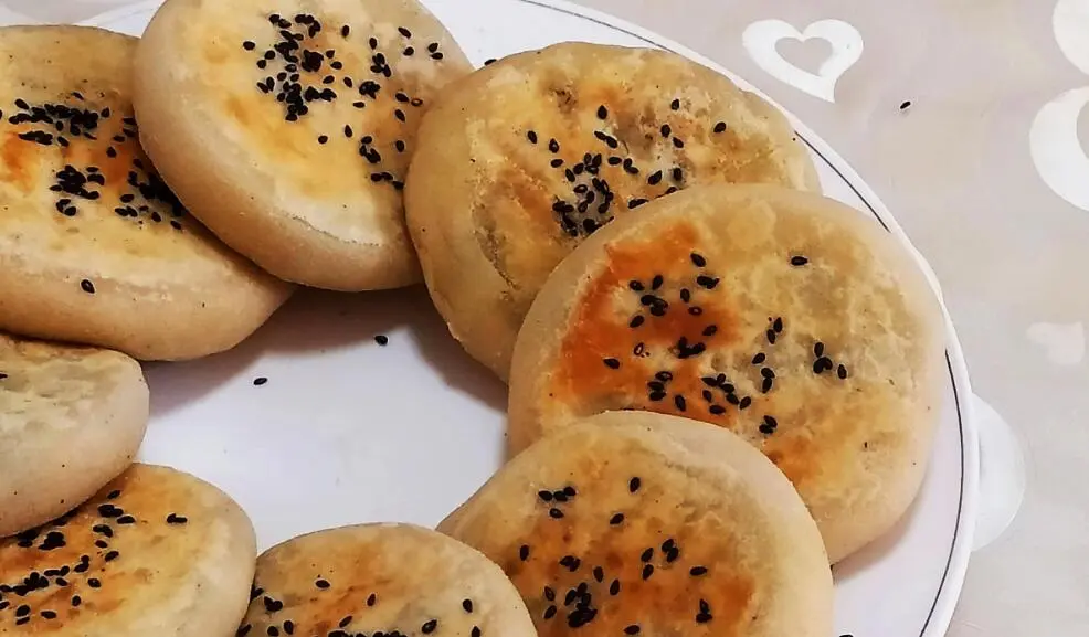 黑芝麻酥饼的做法