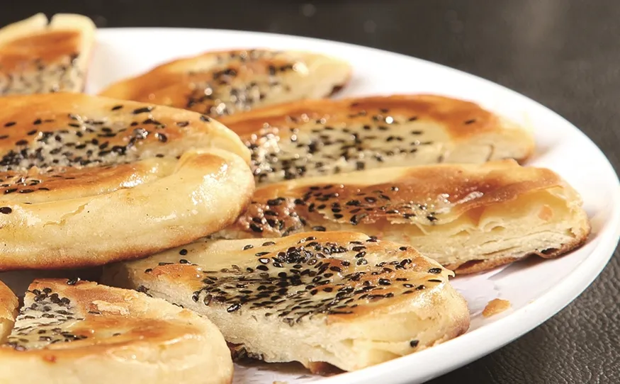 虾仁薄饼的做法