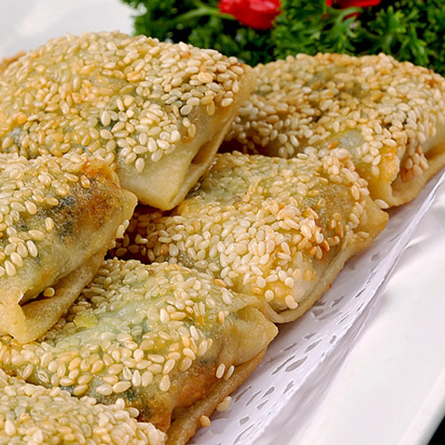 韭菜鸡蛋盒子饼