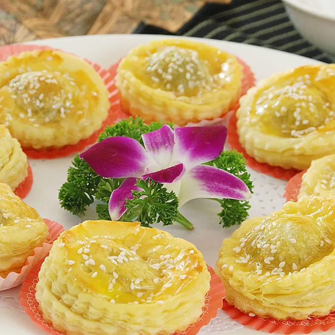 糖渍香橙芝士挞的做法步骤