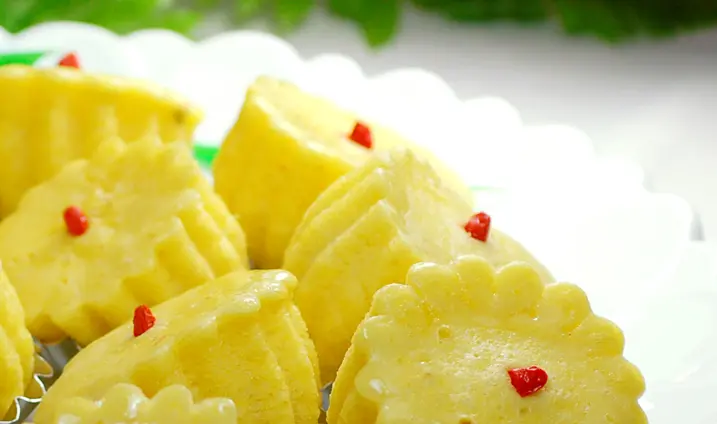 红豆玉米发糕
