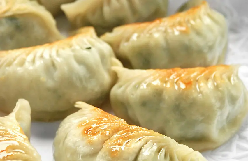 四季豆虾仁饺子