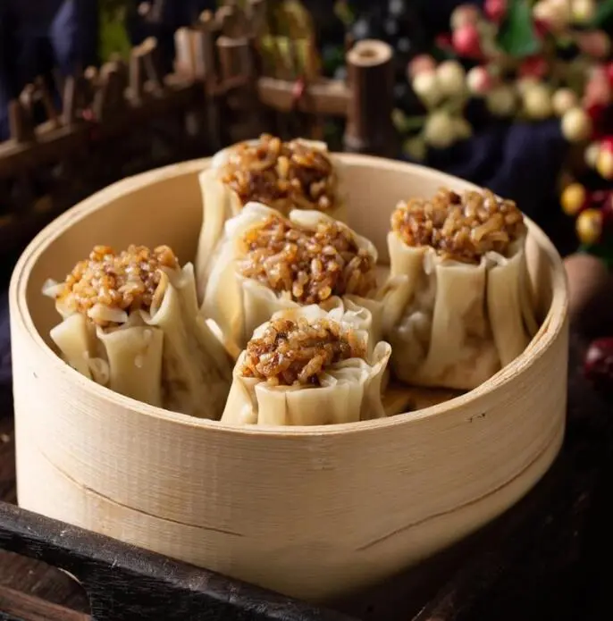 菠菜烧卖